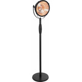 Gefangene Terrassenheizung in Indus 2100 W Halogen schwarz