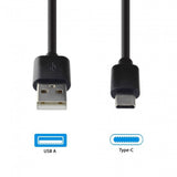 Grabngo Grabngo GNG Ladedatenkabel USB-C 2m schwarz