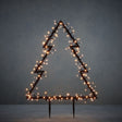 Andere Marken Luca Lighting Gartendekoration LED-Baum 175 LEDs 53x1x75 cm warmweiß schwarz
