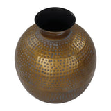 HSM Collection HSM Collection Vase Padua groß 40x45 cm Gold und Grau