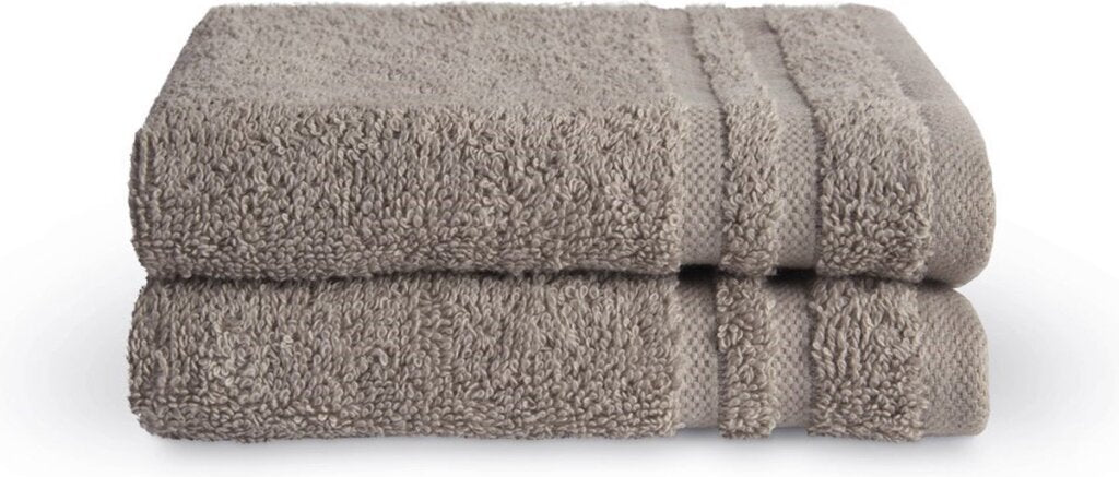 Andere Marken Byrklund Handtuchset 2-teilig 2x30x50 100 % Baumwolle Taupe