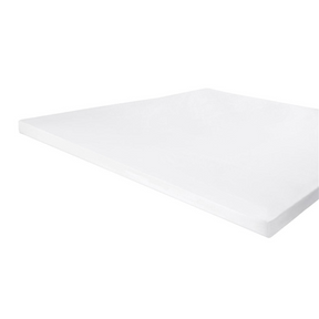 Byrklund hoeslaken basics topper 140x200x10cm - wit