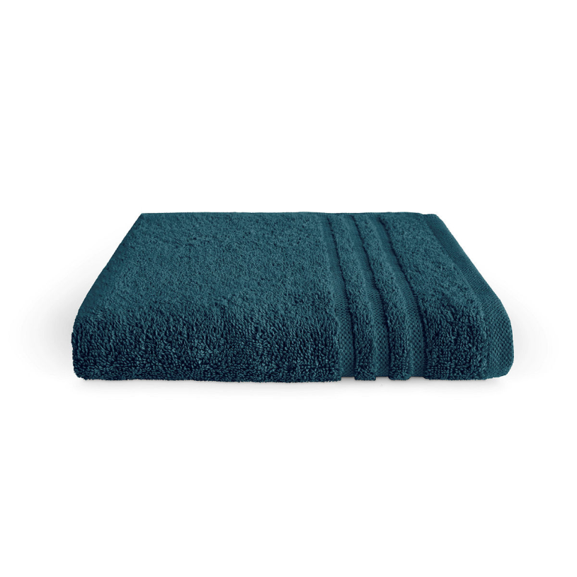 Byrklund bath basics baddoek 50x100cm - d. blauw