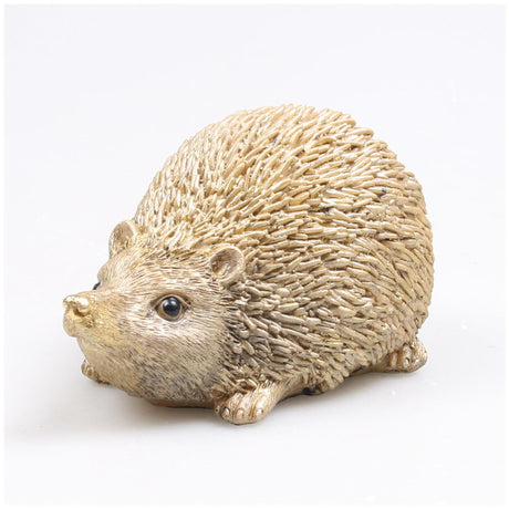 Farmwood Tiere Igel groß gold 15x12x11cm 2 sortiert