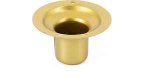 Kandelaartje rond metaal 3x5m5x2cm goud