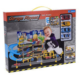Tender Toy Tender Toys Toy Set mit 4 Autos 62x31x33 cm grau und blau