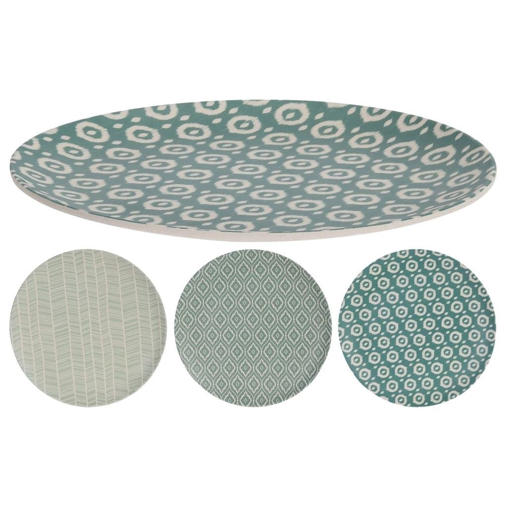 Basic Bambusteller 20 cm grün