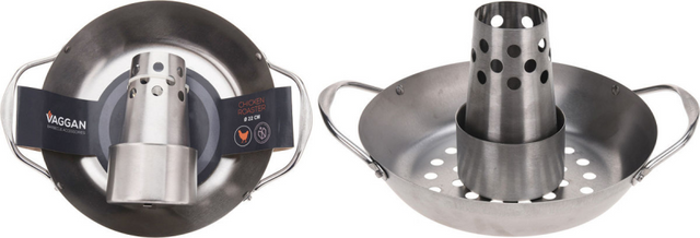 Bbq kipgrill 22cm