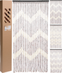 Merkloos sans marque gordijn h s collection buitenkant deur bamboe 90 x 180 cm
