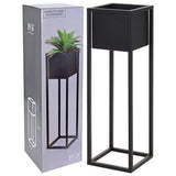 Hs Kollektion Hs Kollektion Blumenpot auf Standard 70 cm Metallschwarz