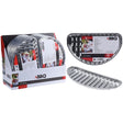 BBQ Grillschale halbrund 32x19cm Set à 4 Stück