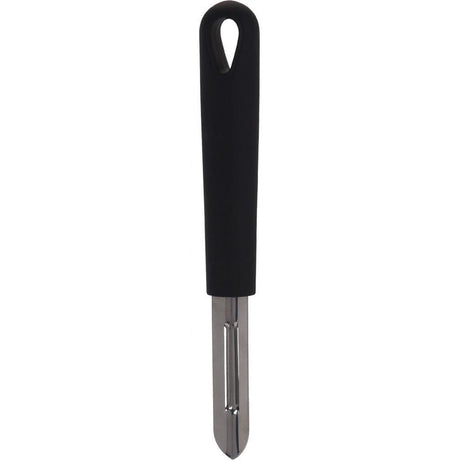 Ausgezeichneter Haushaltsschäler 19 cm aus schwarzem Edelstahl