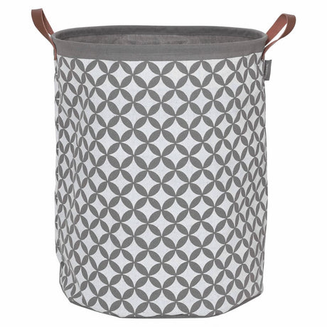 Dichtungsfäle Wäschereikorb Diamanten grau 60 l 362302012
