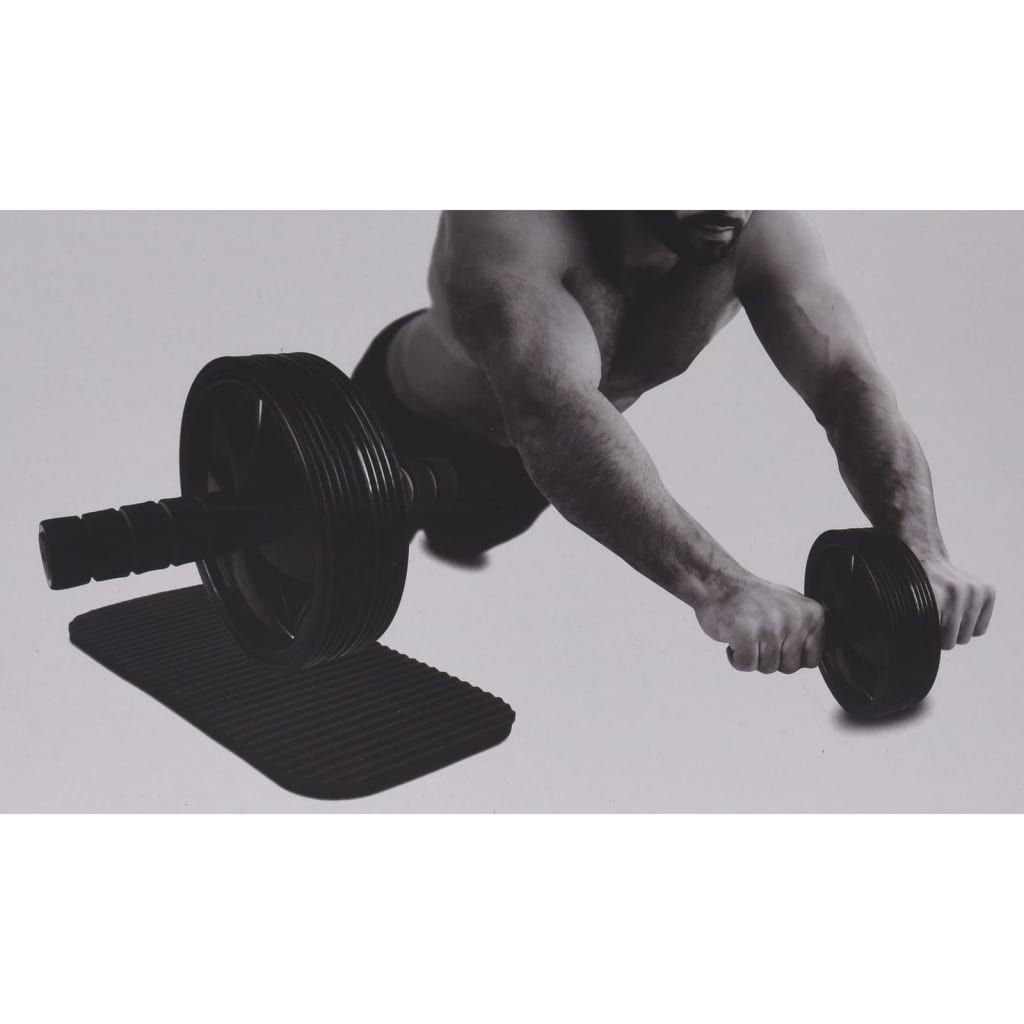 XQ Max Trainingsrad mit weichen Griffen schwarz