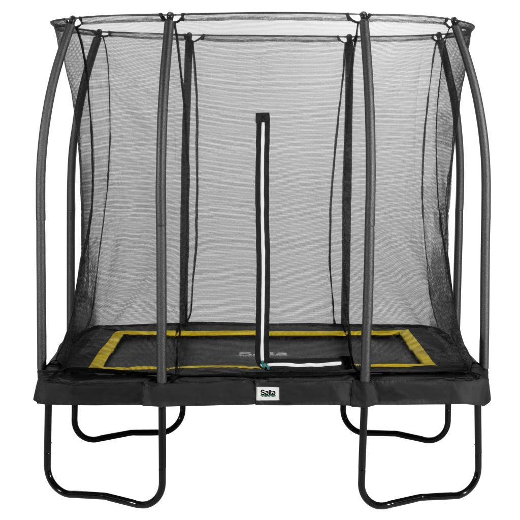 Salta 5091a Comfort Edition Trampolin 153x214 cm + Sicherheitsnetz schwarz
