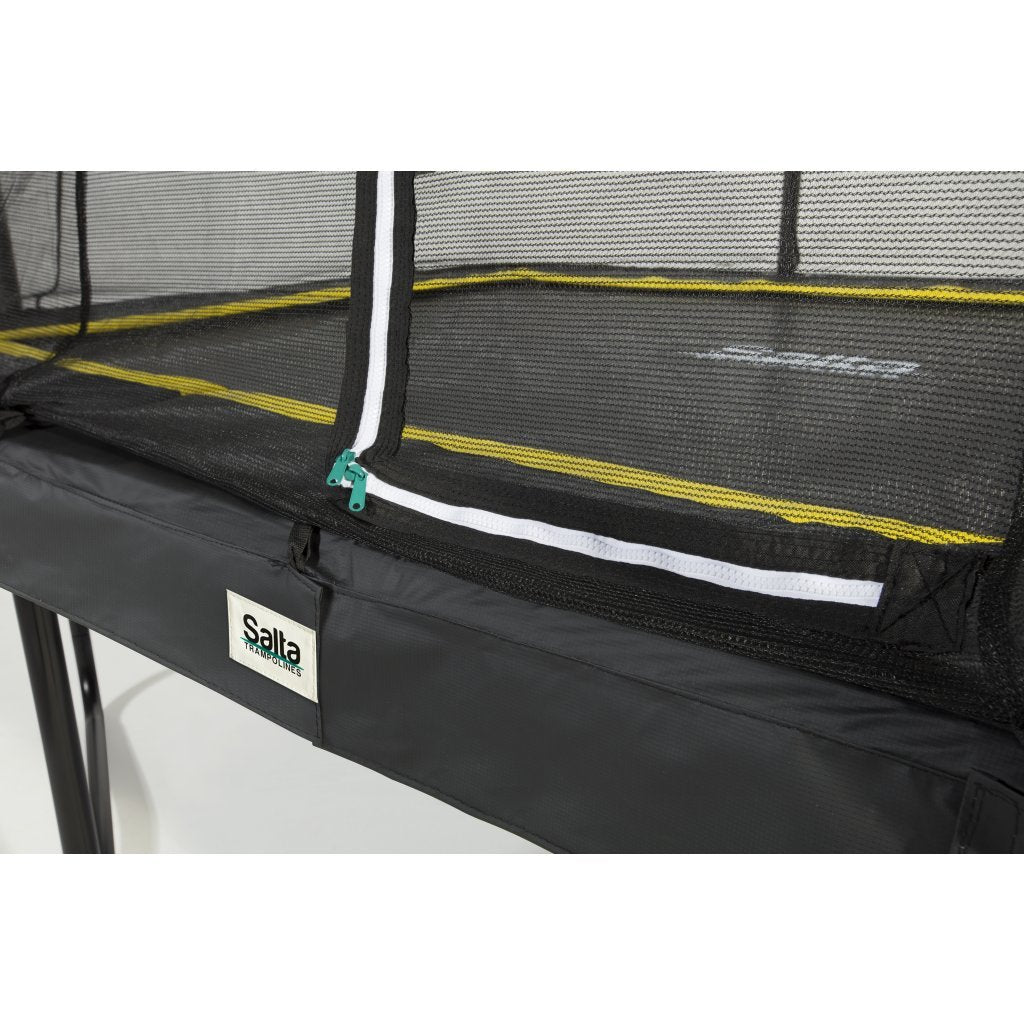 Salta 5091a Comfort Edition Trampolin 153x214 cm + Sicherheitsnetz schwarz