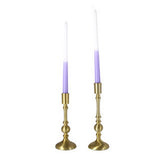Andere Marken Dip Dye Kerzenwachs Flieder 30,5x2,2 cm 4 Stück