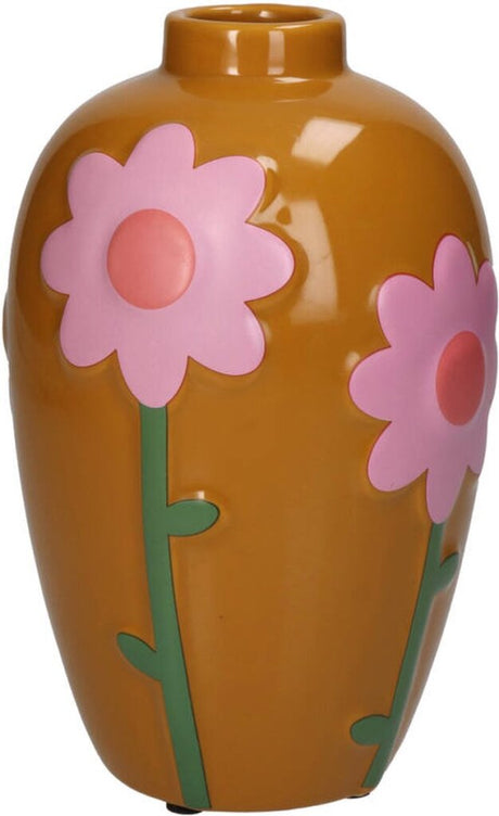 Sonstige Vase Blumen Multi 13x13x20cm