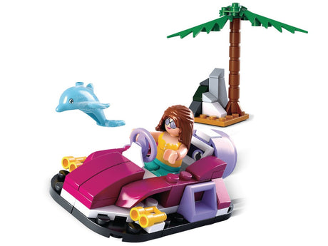 Sluban Girls Dream Series M38-B0600A Hovercraft 71-teilig