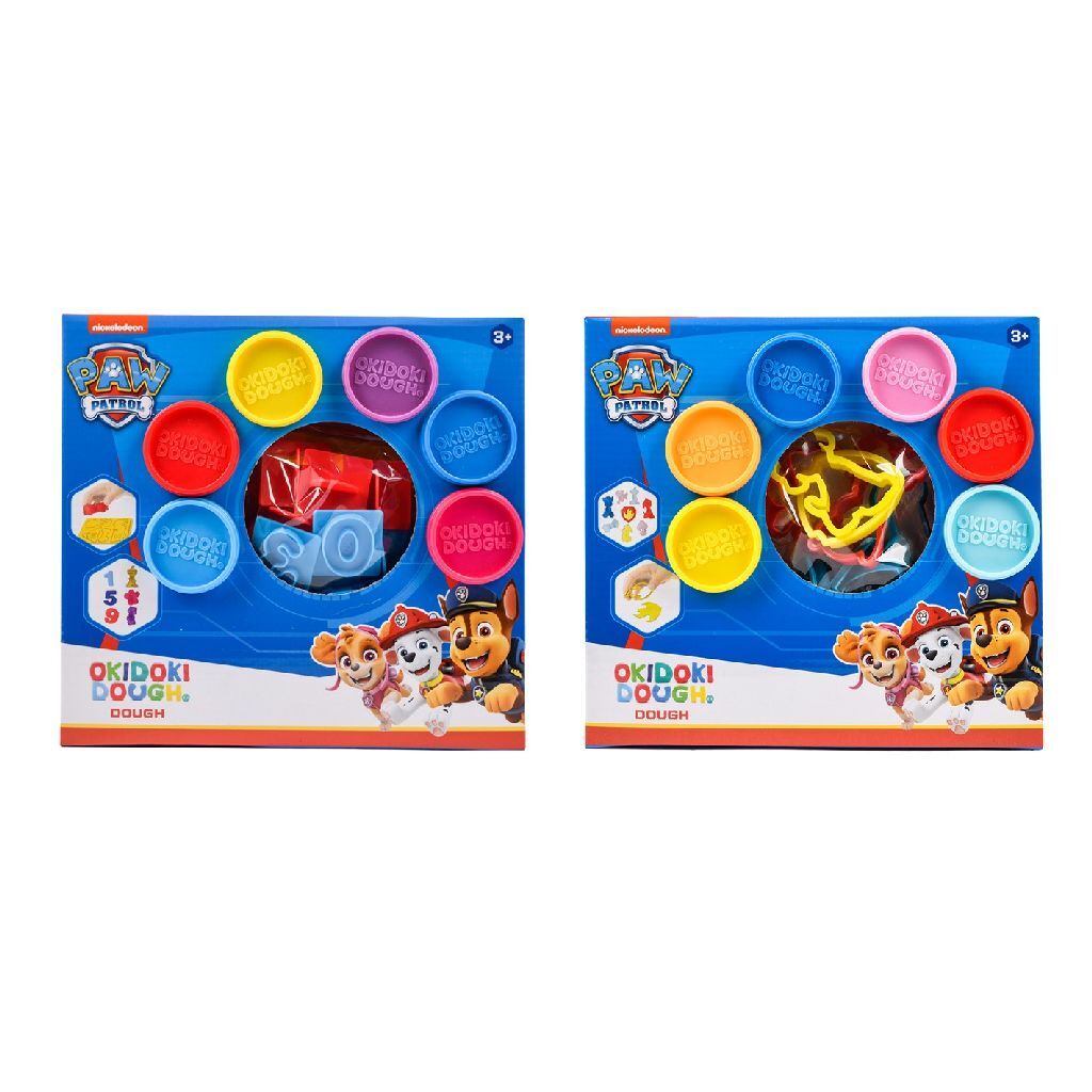Paw Patrol Okidoki-Teigformen + Zahlen 2