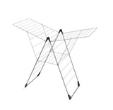 Tomado-Metaltex Vento 25 Wäscheständer 133x109x58 cm silber 25m Trockenlänge