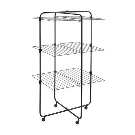 Tomado-Metaltex Dijon Onyx Trockenturm 33 m Trockenlänge schwarz