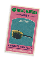 Het muizenhuis mini's: steelpan.