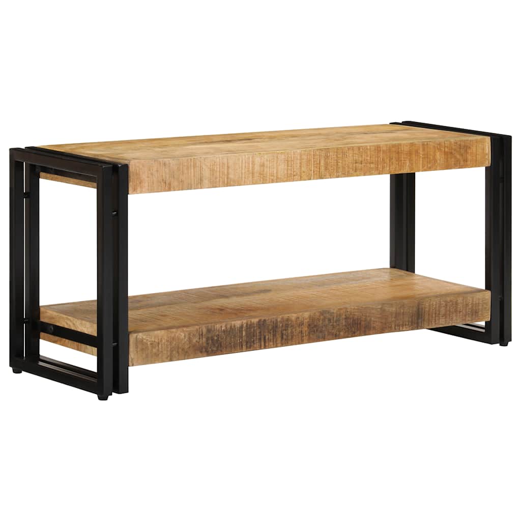 Vidaxl tv-meubel 90x30x40 cm massief mangohout