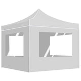 Vidaxl Partytent faltbar mit Wänden 3x3 M Aluminium Weiß