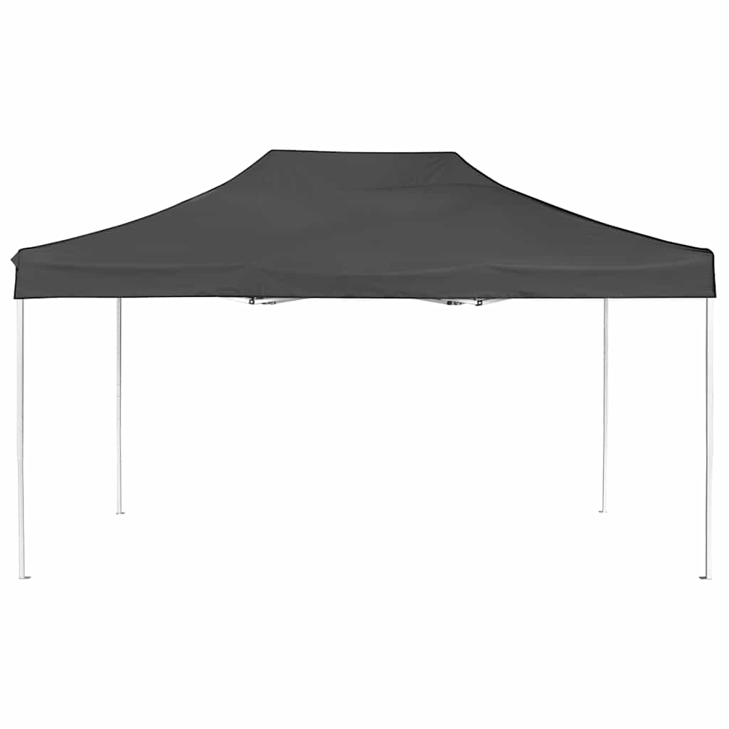 Vidaxl Partytent professionell faltbar 4,5 x 3 m Aluminium -Anthrazit