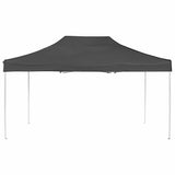 Vidaxl Partytent professionell faltbar 4,5 x 3 m Aluminium -Anthrazit