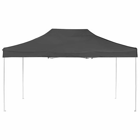 Vidaxl Partytent professionell faltbar 4,5 x 3 m Aluminium -Anthrazit