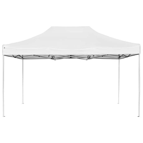Vidaxl Partytent professionell faltbar 4,5 x 3 m Aluminium weiß