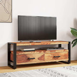 Vidaxl tv-meubel 120x35x45 cm massief acaciahout