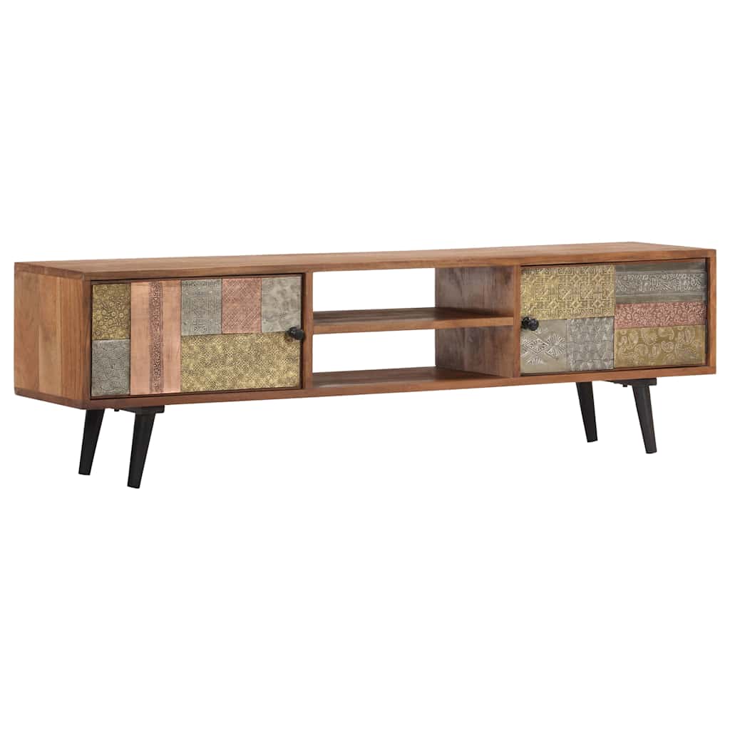 Vidaxl tv-meubel 140x30x40 cm massief acaciahout