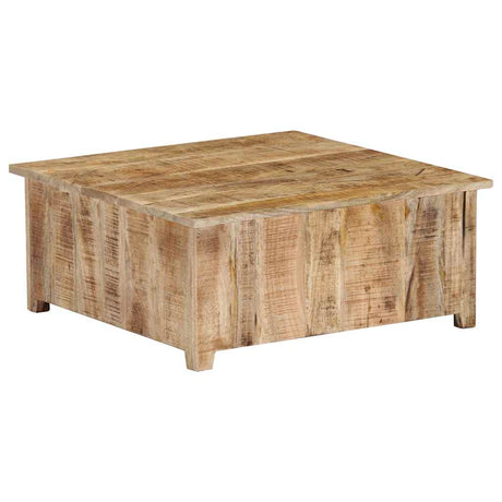 Vidaxl salontafel 70x70x30 cm massief mangohout