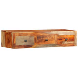 Vidaxl wandtafel 100x25x20 cm massief acaciahout