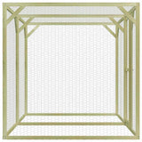 Vidaxx Hühnerstall 3x1,5x1,5 m Stahl
