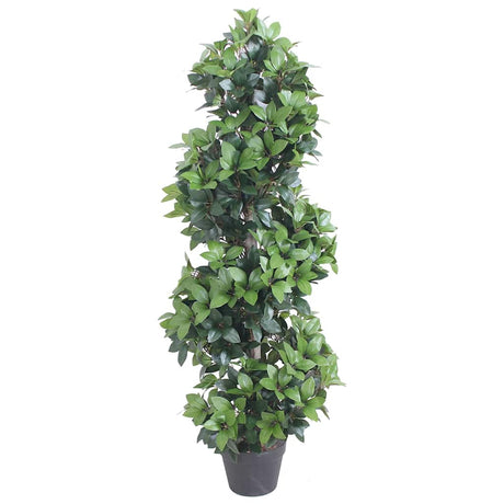 VIDAXL Künstliche Pflanze mit Topfbuchtblattbaum 150 cm Grün
