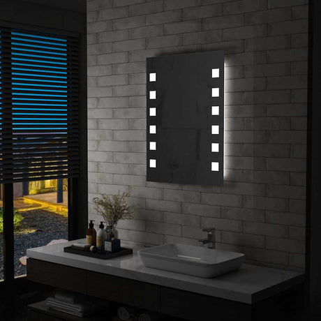 Vidaxl Badezimmerspiegel LED 60x80 cm