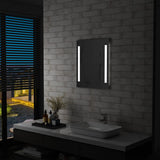Vidaxl Badezimmerspiegel LED mit Regal 50x70 cm