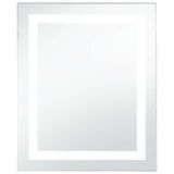 Vidaxl Badezimmerspiegel LED mit Touchsensor 50x60 cm