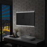 Vidaxl Badezimmerspiegel LED mit Touchsensor 100x60 cm