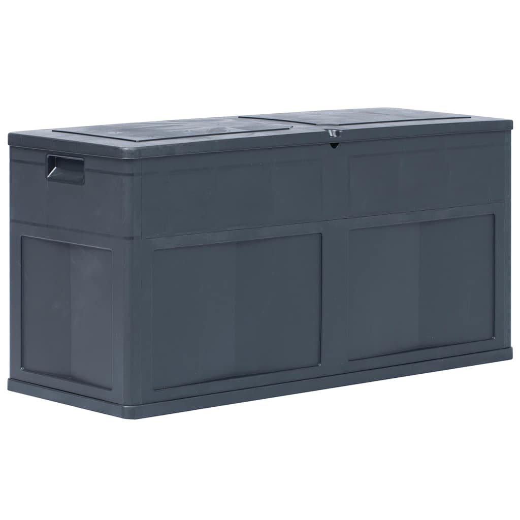 Vidaxl opbergkist 320 l zwart