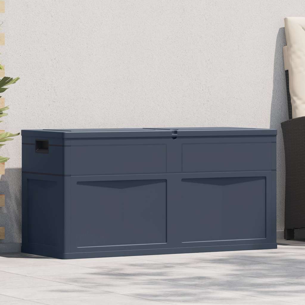 Vidaxl opbergkist 320 l zwart
