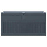 Vidaxl opbergbox 320 l antraciet