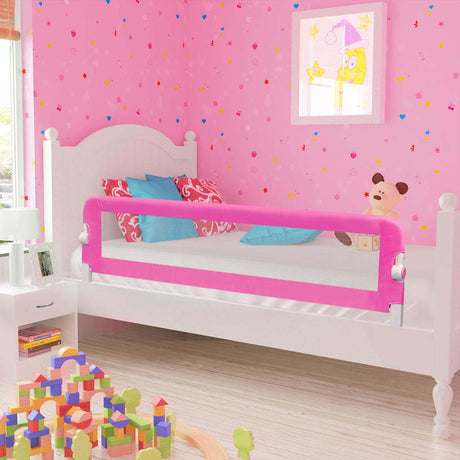 Vidaxx Kinderbettgitter 2 Stück 150x42 cm rosa