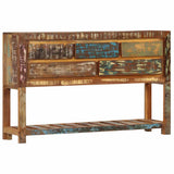 Vidaxl dressoir 120x30x75 cm massief gerecycled hout