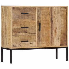 Vidaxl dressoir 88x30x71 cm massief mangohout