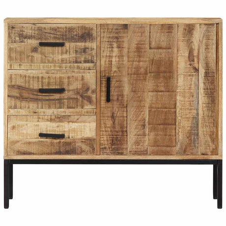 Vidaxl dressoir 88x30x71 cm massief mangohout